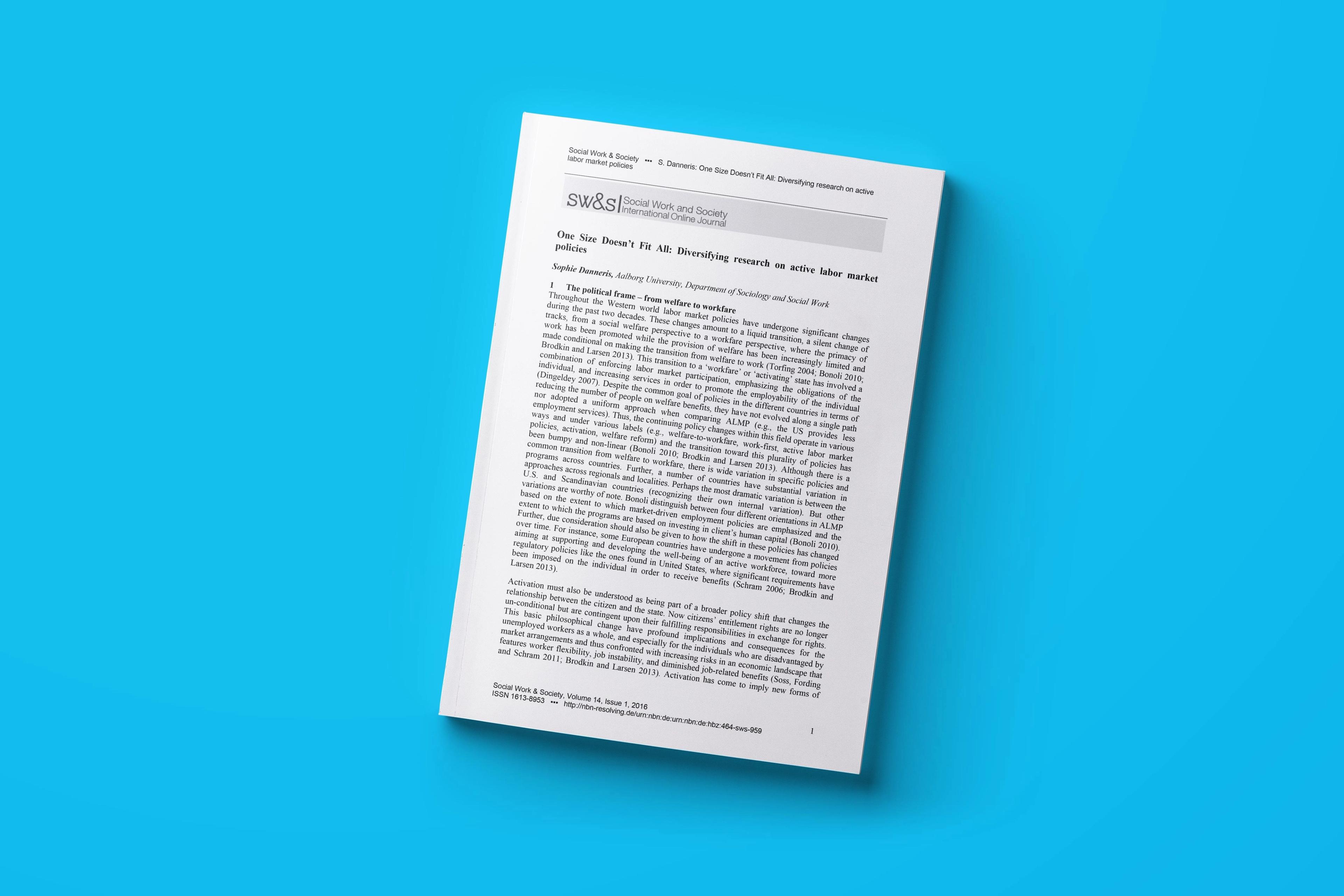 One size doesn’t fit all: Diversifying research on active labor market policies